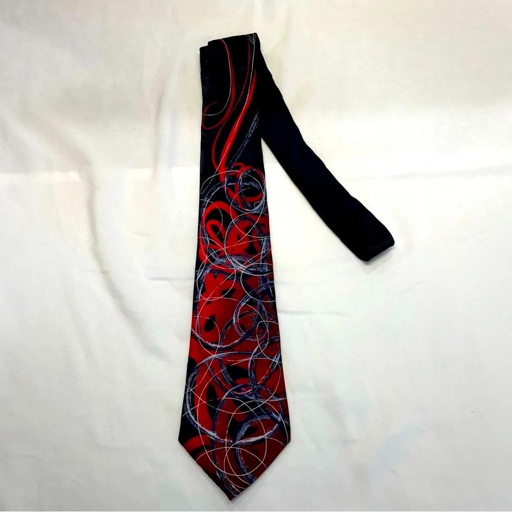 J. Garcia “Happy Birthday” Silk Tie Collection Fifty-Six‎ Retro Unique Colorful